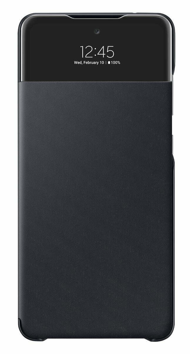 Etui SAMSUNG Smart S View Wallet Cover EE do Galaxy A72 Czarny EF-EA725PBEGEE