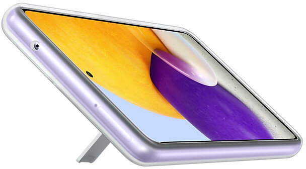 Etui SAMSUNG Standing Cover do Galaxy A72 Bezbarwny EF-JA725CTEGWW