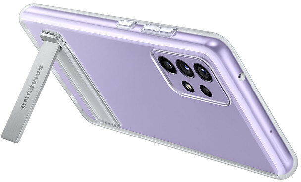 Etui SAMSUNG Standing Cover do Galaxy A72 Bezbarwny EF-JA725CTEGWW