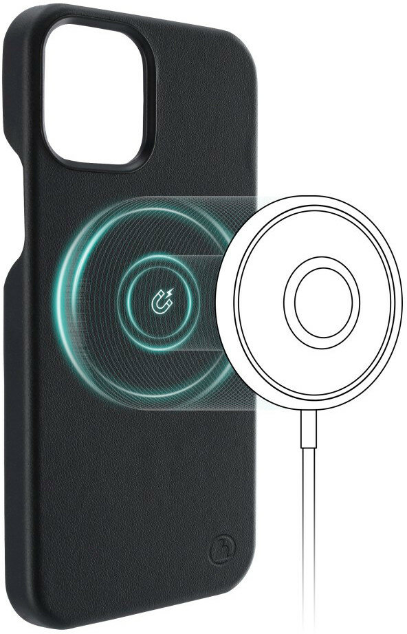 Etui HAMA MagCase Finest Sense Cover do iPhone 12/12 Pro Czarny