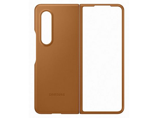 Etui SAMSUNG Leather Cover do Galaxy Z Fold 3 Beżowy EF-VF926LAEGWW