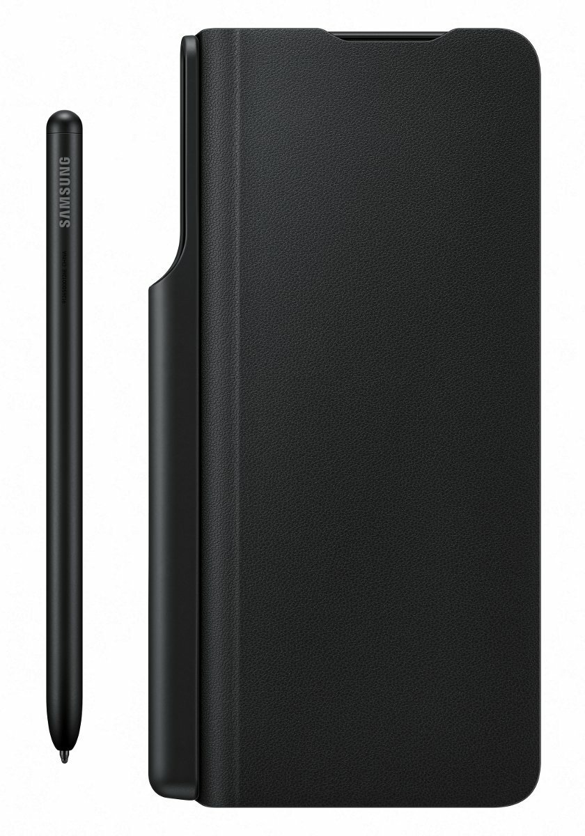 Etui SAMSUNG Flip Cover z rysikiem Pen do Galaxy Z Fold 3 Czarny EF-FF92PCBEGEE + ładowarka