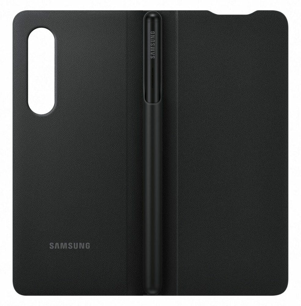 Etui SAMSUNG Flip Cover z rysikiem Pen do Galaxy Z Fold 3 Czarny EF-FF92PCBEGEE + ładowarka