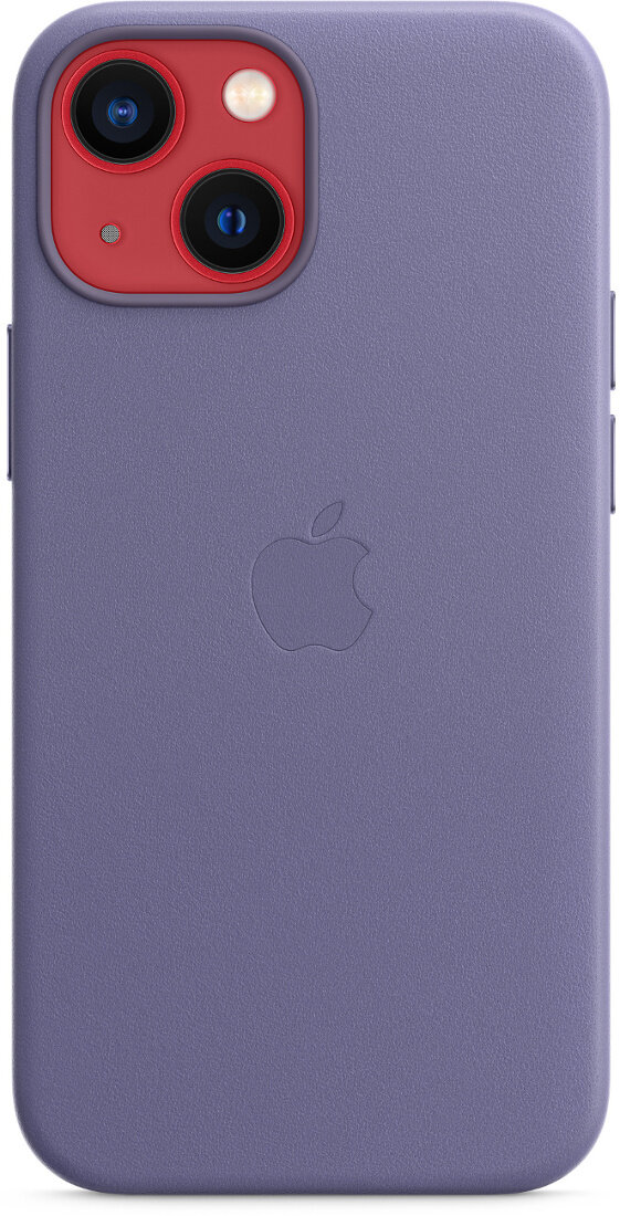 Skórzane etui z MagSafe APPLE do iPhone 13 mini Fioletowy (Wisteria) MM0H3ZM/A