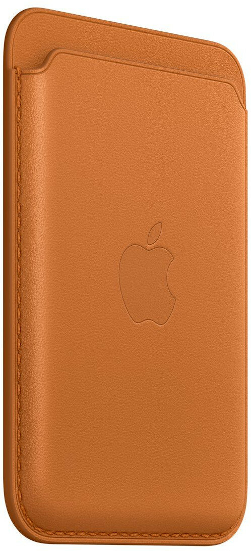 Skórzany portfel APPLE z MagSafe do iPhone’a Złocisty brąz MM0Q3ZM/A