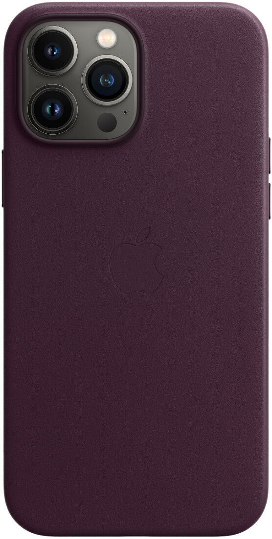 Skórzane etui z MagSafe APPLE do iPhone 13 Pro Max Ciemna wiśnia MM1M3ZM/A
