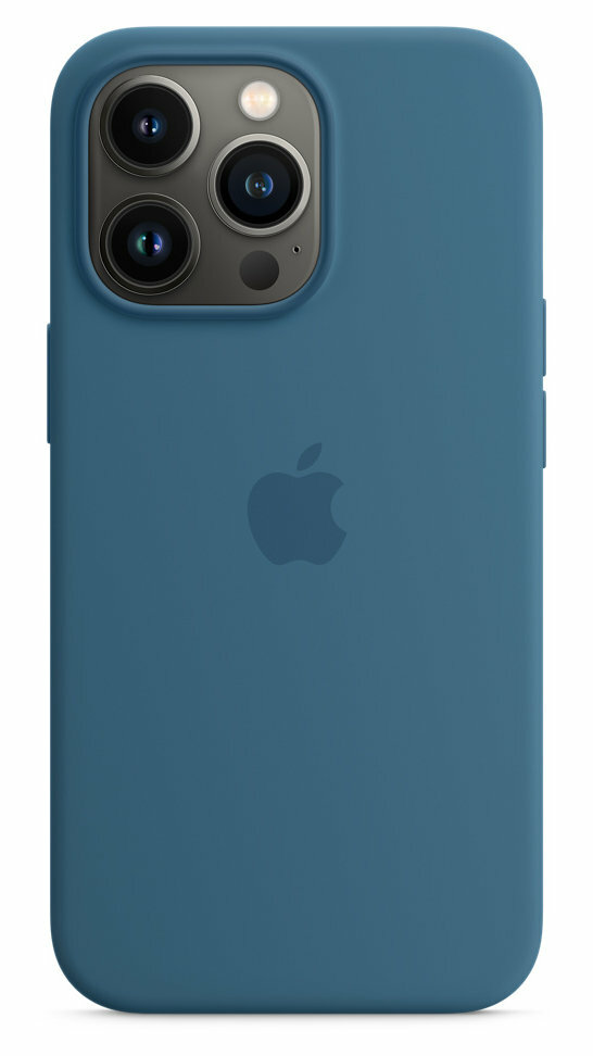 Silikonowe etui APPLE z MagSafe do iPhone’a 13 Pro Zielonomodre MM2G3ZM/A