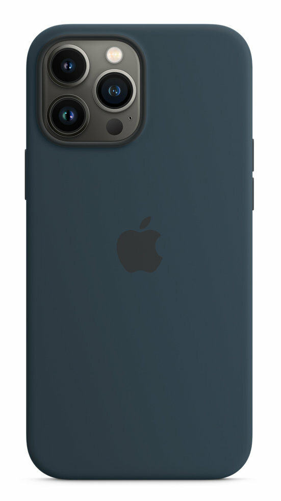 Silikonowe etui APPLE z MagSafe do iPhone’a 13 Pro Max Błękitna toń MM2T3ZM/A