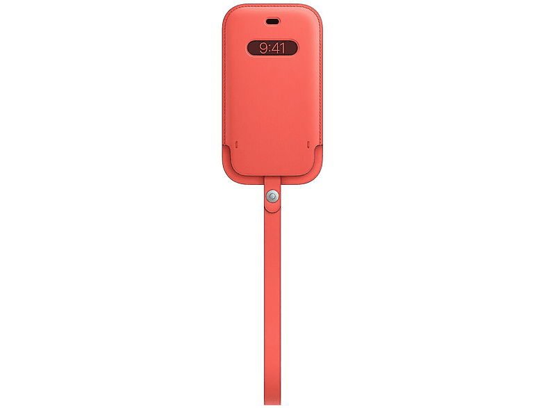 Skórzany futerał APPLE z MagSafe do iPhone’a 12 mini Różowy cytrus MHMN3ZM/A-Zdjęcie-0