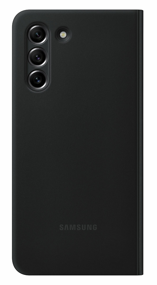Etui SAMSUNG Smart Clear View do Galaxy S21 FE Czarny EF-ZG990CBEGEE