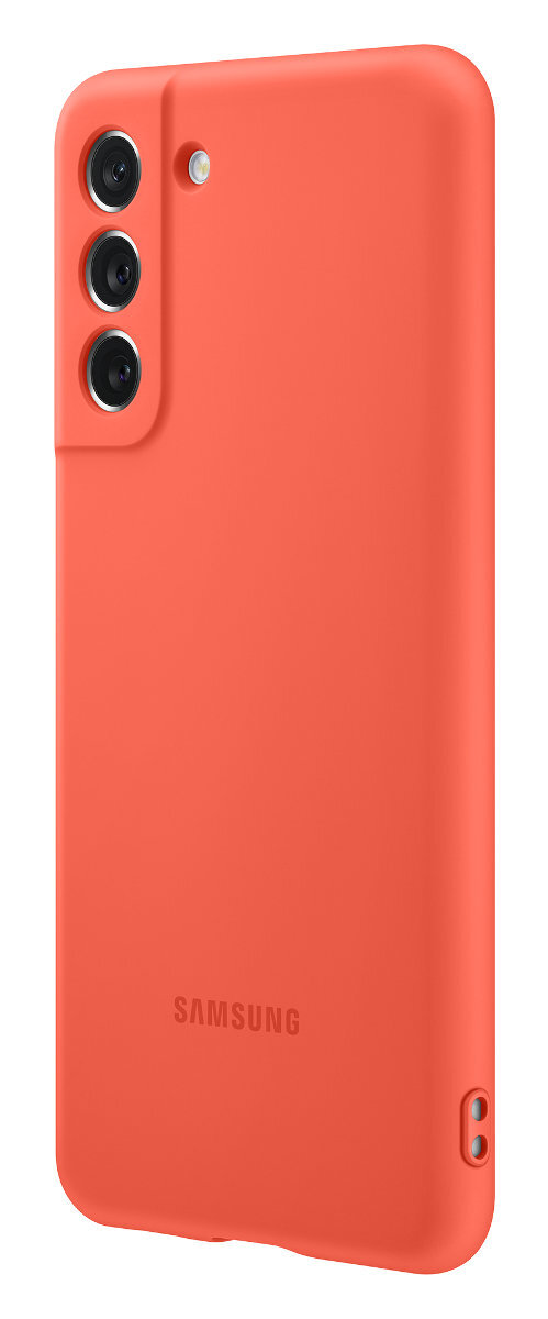 Etui SAMSUNG Silicone Cover do Galaxy S21 FE Koralowy EF-PG990TPEGWW