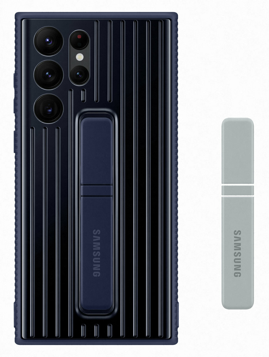 Etui SAMSUNG Protective Standing Cover do Galaxy S22 Ultra Granatowy EF-RS908CNEGWW