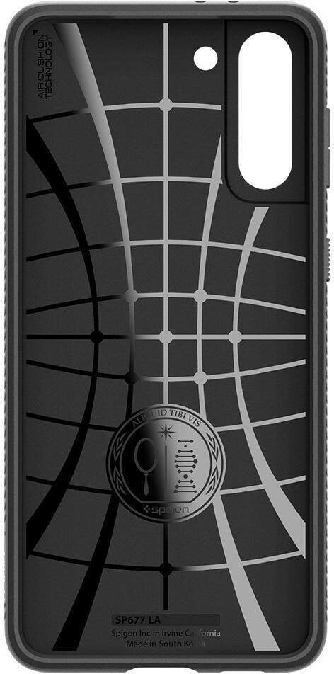 Etui SPIGEN Liquid Air do Galaxy S21 Czarny matowy