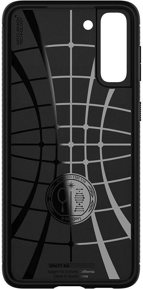Etui SPIGEN Rugged Armor do Galaxy S21 Czarny matowy