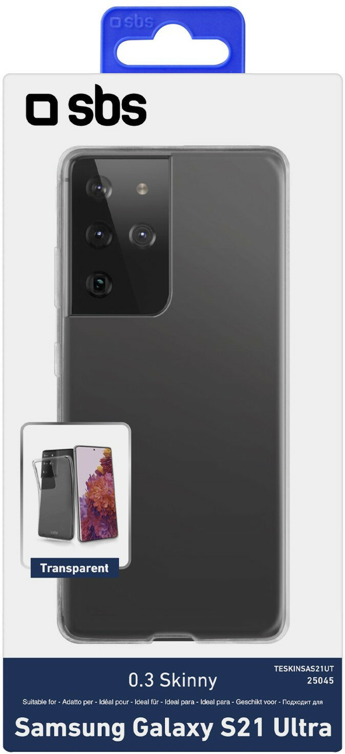 Etui SBS Skinny cover do Galaxy S21 Ultra Bezbarwny