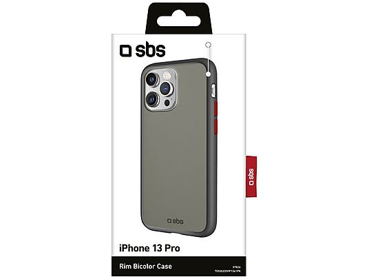 Etui SBS Rim Cover do iPhone 13 Pro Czarny