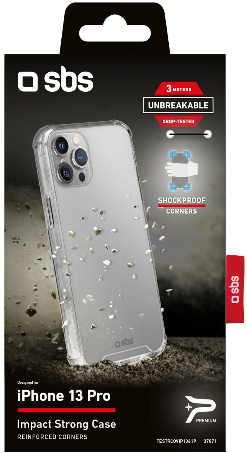 Etui SBS Impact cover do iPhone 13 Pro Bezbarwny