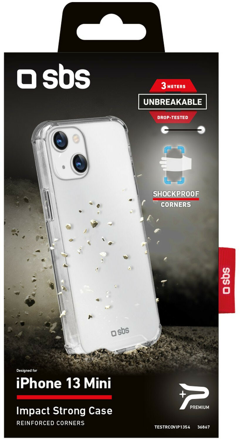Etui SBS Impact cover do iPhone 13 mini Bezbarwny