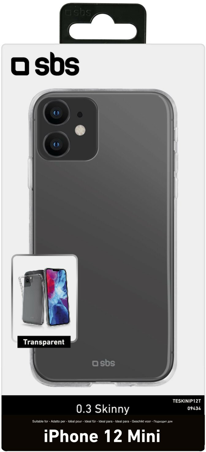 Etui SBS Skinny cover do iPhone 12 Mini Bezbarwny