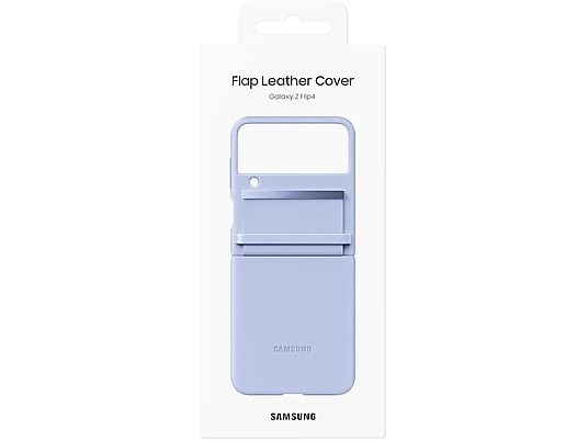 Etui SAMSUNG Leather Cover do Galaxy Z Flip 4 5G Fioletowy EF-VF721LLEGWW