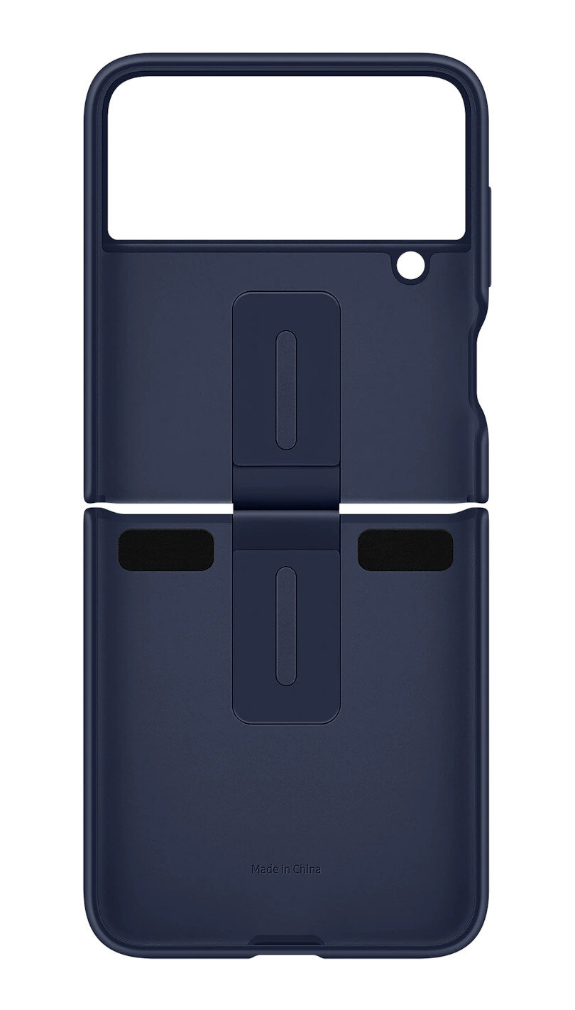 Etui SAMSUNG Silicone Cover z pierścieniem do Galaxy Z Flip4 5G Granatowy EF-PF721TNEGWW