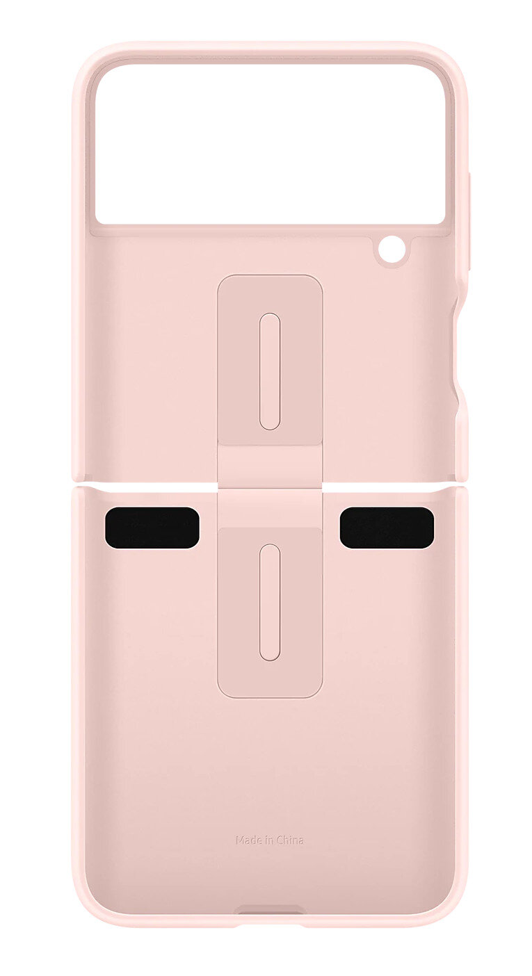 Etui SAMSUNG Silicone Cover z pierścieniem do Galaxy Z Flip4 5G Różowy EF-PF721TPEGWW