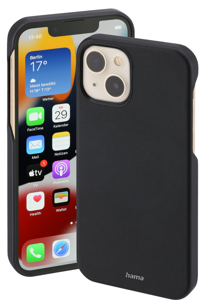 Etui HAMA MagCase Finest Sense do Apple iPhone 13 Czarny