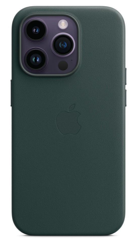 Skórzane etui z MagSafe APPLE do iPhone 14 Pro Leśna zieleń MPPH3ZM/A