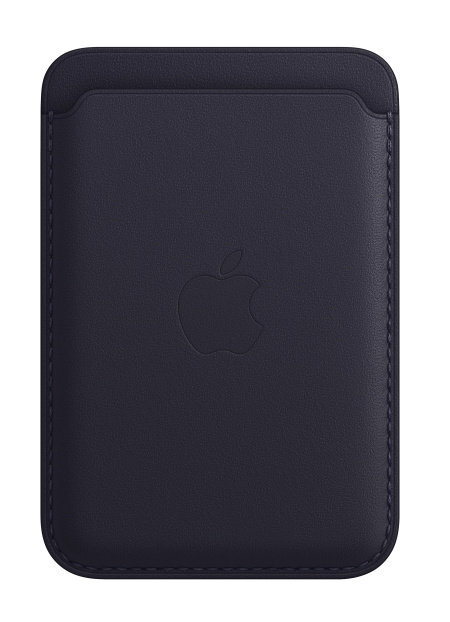 Skórzany portfel APPLE z MagSafe do iPhone’a Atramentowy MPPW3ZM/A