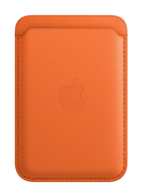 Skórzany portfel APPLE z MagSafe do iPhone’a Pomarańczowy MPPY3ZM/A