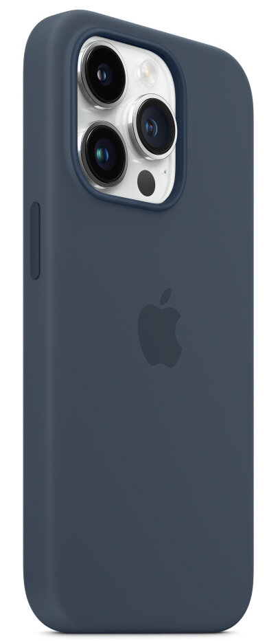 Silikonowe etui z MagSafe APPLE do iPhone 14 Pro Sztormowy błękit MPTF3ZM/A