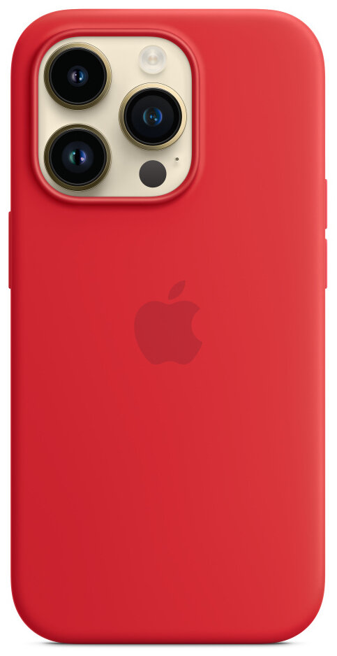 Silikonowe etui z MagSafe APPLE do iPhone 14 Pro (PRODUCT) RED MPTG3ZM/A