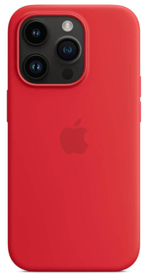 Silikonowe etui z MagSafe APPLE do iPhone 14 Pro (PRODUCT) RED MPTG3ZM/A
