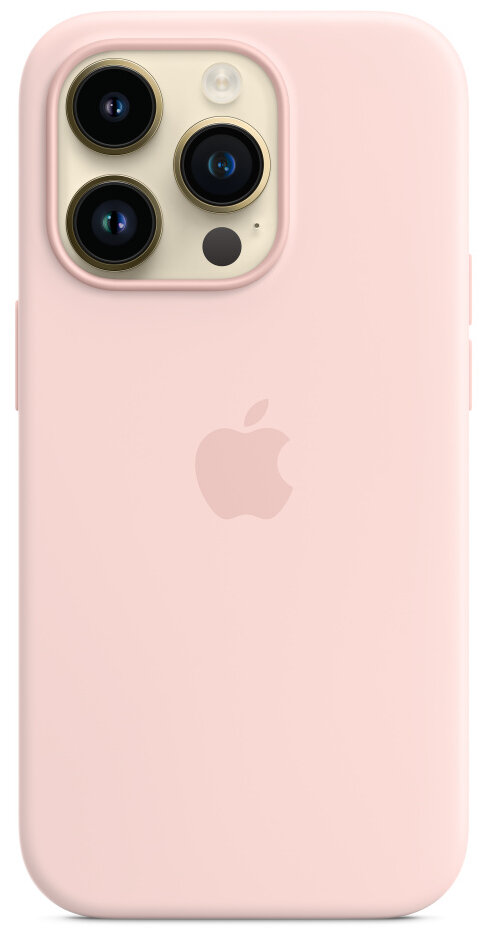 Silikonowe etui z MagSafe APPLE do iPhone 14 Pro Kredowy róż MPTH3ZM/A