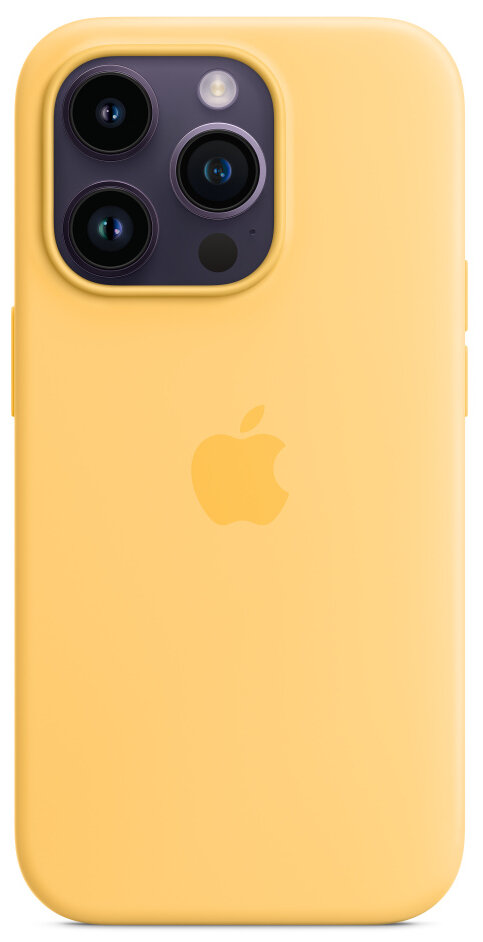 Silikonowe etui z MagSafe APPLE do iPhone 14 Pro Bladożółty MPTM3ZM/A