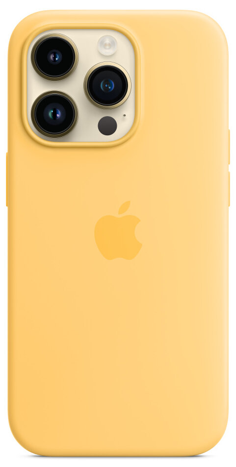 Silikonowe etui z MagSafe APPLE do iPhone 14 Pro Bladożółty MPTM3ZM/A