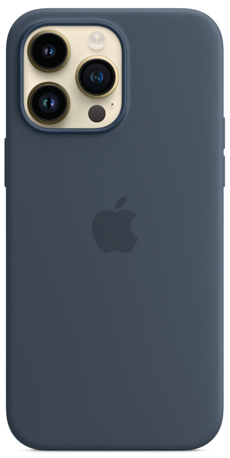 Silikonowe etui z MagSafe APPLE do iPhone 14 Pro Max Sztormowy błękit MPTQ3ZM/A