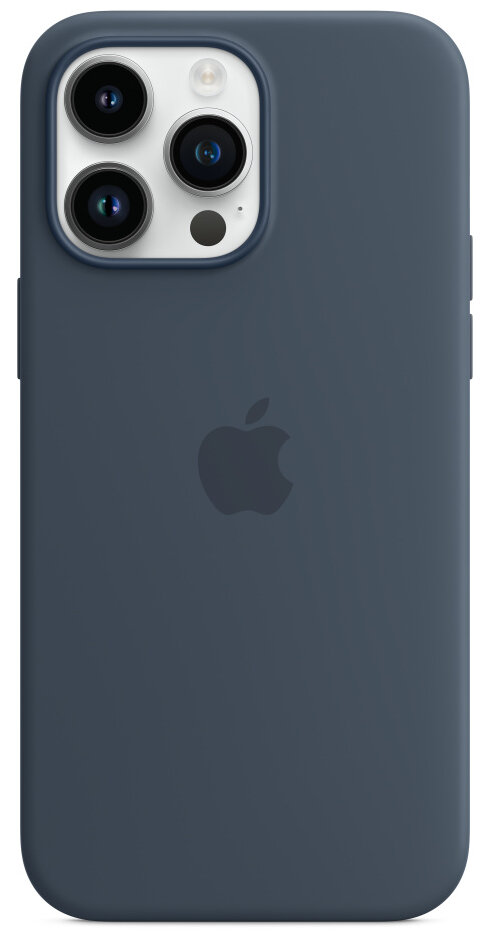 Silikonowe etui z MagSafe APPLE do iPhone 14 Pro Max Sztormowy błękit MPTQ3ZM/A