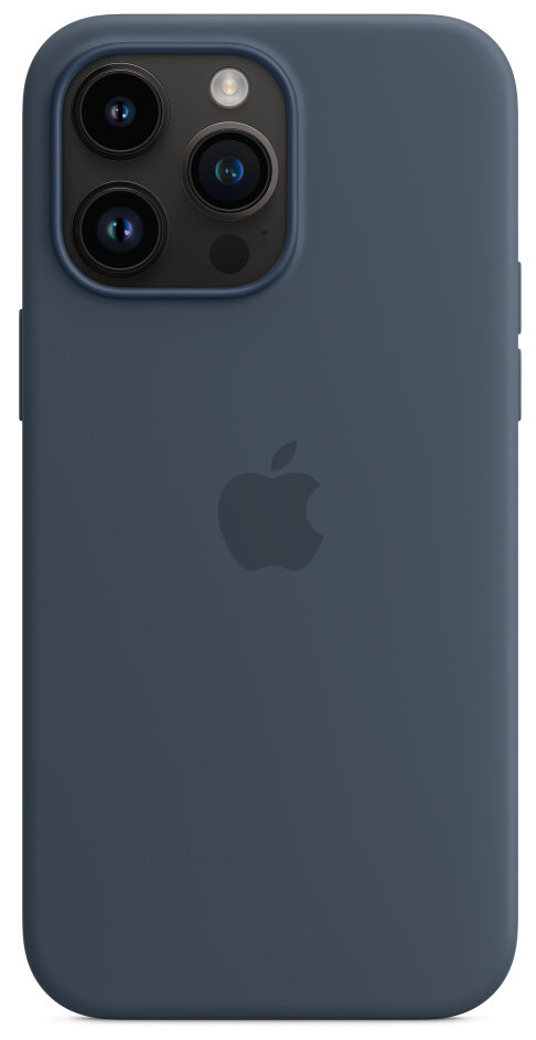 Silikonowe etui z MagSafe APPLE do iPhone 14 Pro Max Sztormowy błękit MPTQ3ZM/A