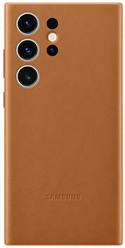 Etui SAMSUNG Leather Case do Galaxy S23 Ultra EF-VS918LAEGWW Camel