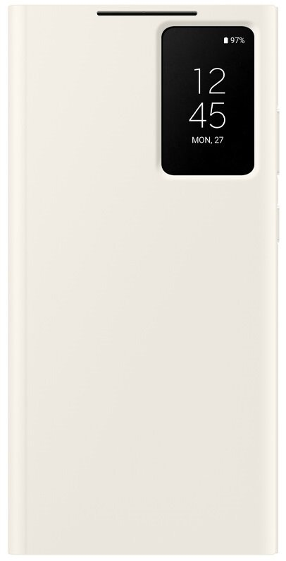 Etui SAMSUNG Smart View Wallet Case do Samsung Galaxy S23 Ultra EF-ZS918CUEGWW Kremowy