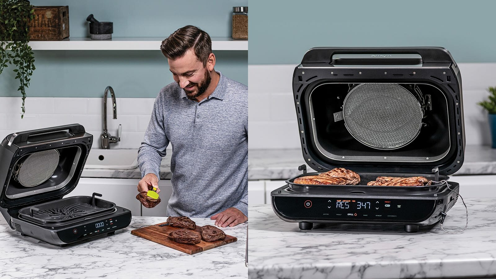 Frytkownica Air fryer NINJA AG551EU Stalowo-czarny