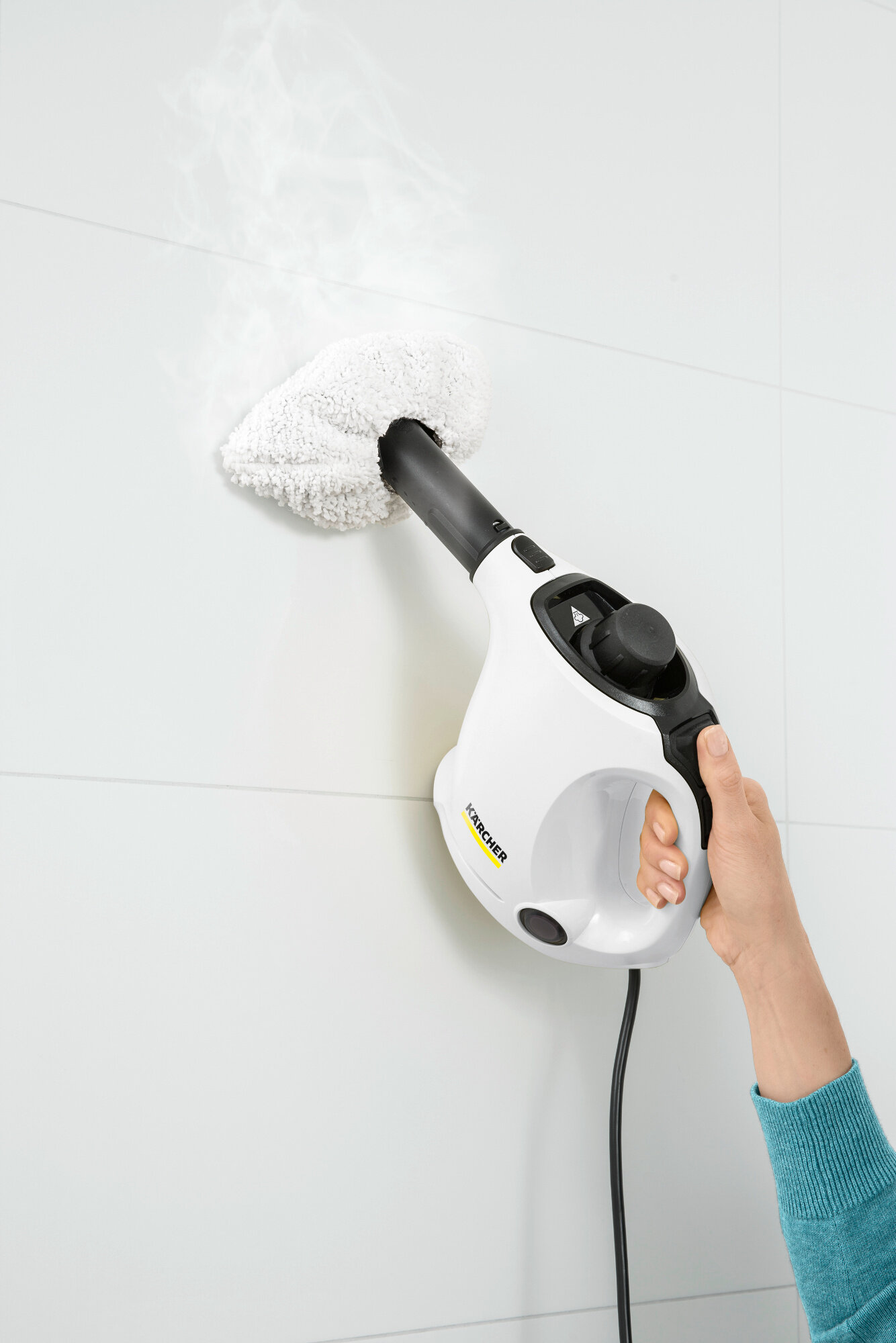 KARCHER SC 1 EASYFIX プレミアム WHITE Karcher SC 1 EasyFix Premium Home Line 1.516-375.0 1200W 35g