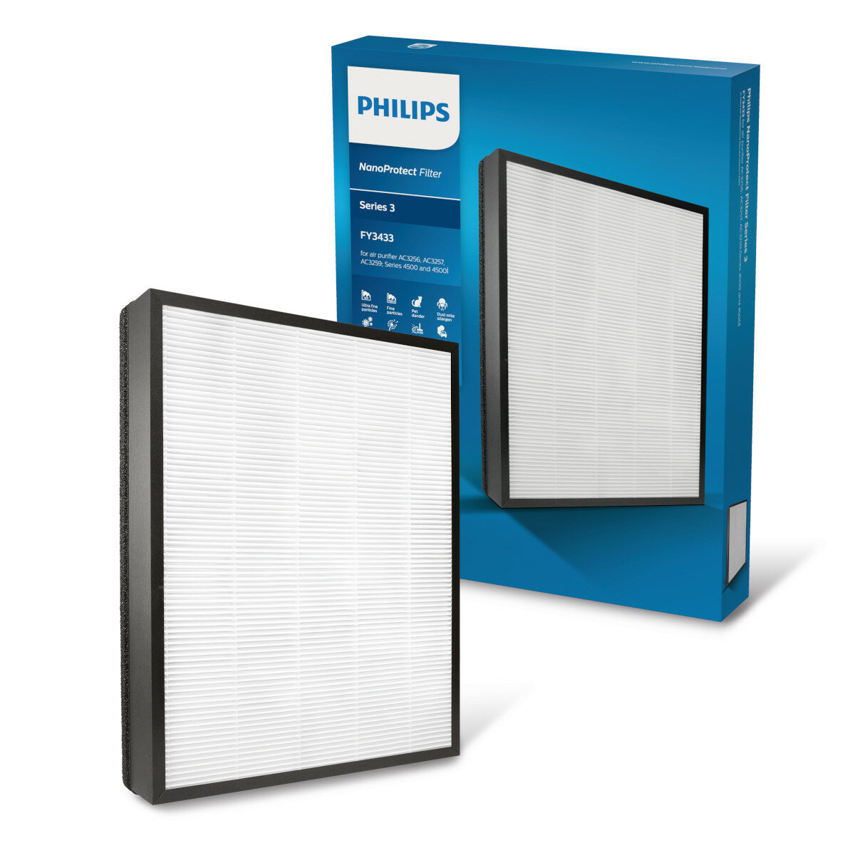 Filtr HEPA do oczyszczacza PHILIPS NanoProtect FY3433/10