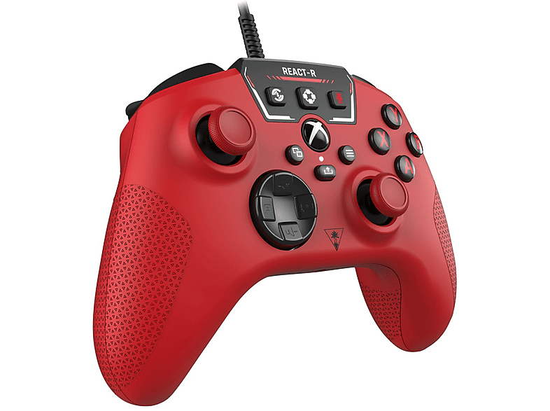 TURTLE BEACH „React-R“ Controller Rot für Xbox One, Xbox Series S, Xbox Series X, PC