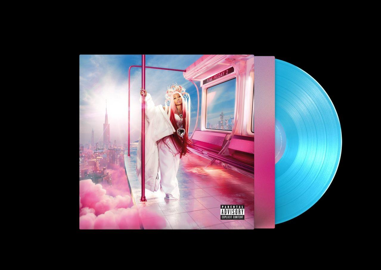 Nicki Minaj Friday Blue (Vinyl) Standard Pink - 2 - (LTD. LP)