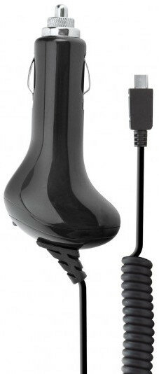 Ładowarka XQISIT Car charger 2.1A microUSB Czarny