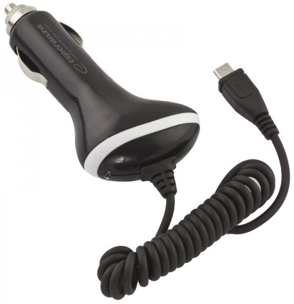 Ładowarka samochodowa ESPERANZA microUSB 1A EZ109