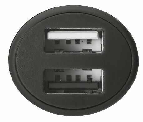 Ładowarka samochodowa TRUST 20W 2xUSB Czarny