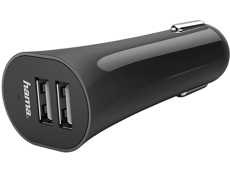 Ładowarka samochodowa HAMA 2xUSB 3.1A Czarny – zdjęcie 2